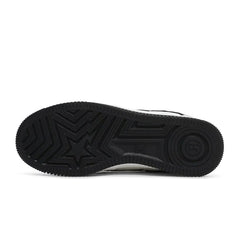 A Bathing Ape Bape Sta Patent Leather "Black White"