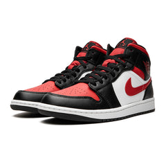 Air Jordan 1 Mid "Bred Toe"