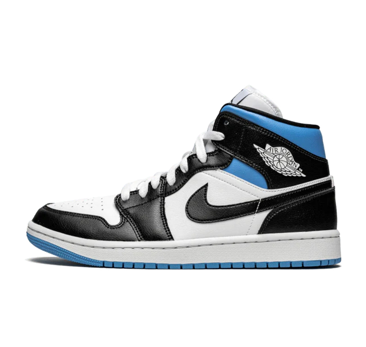 Air Jordan 1 Mid University Black White