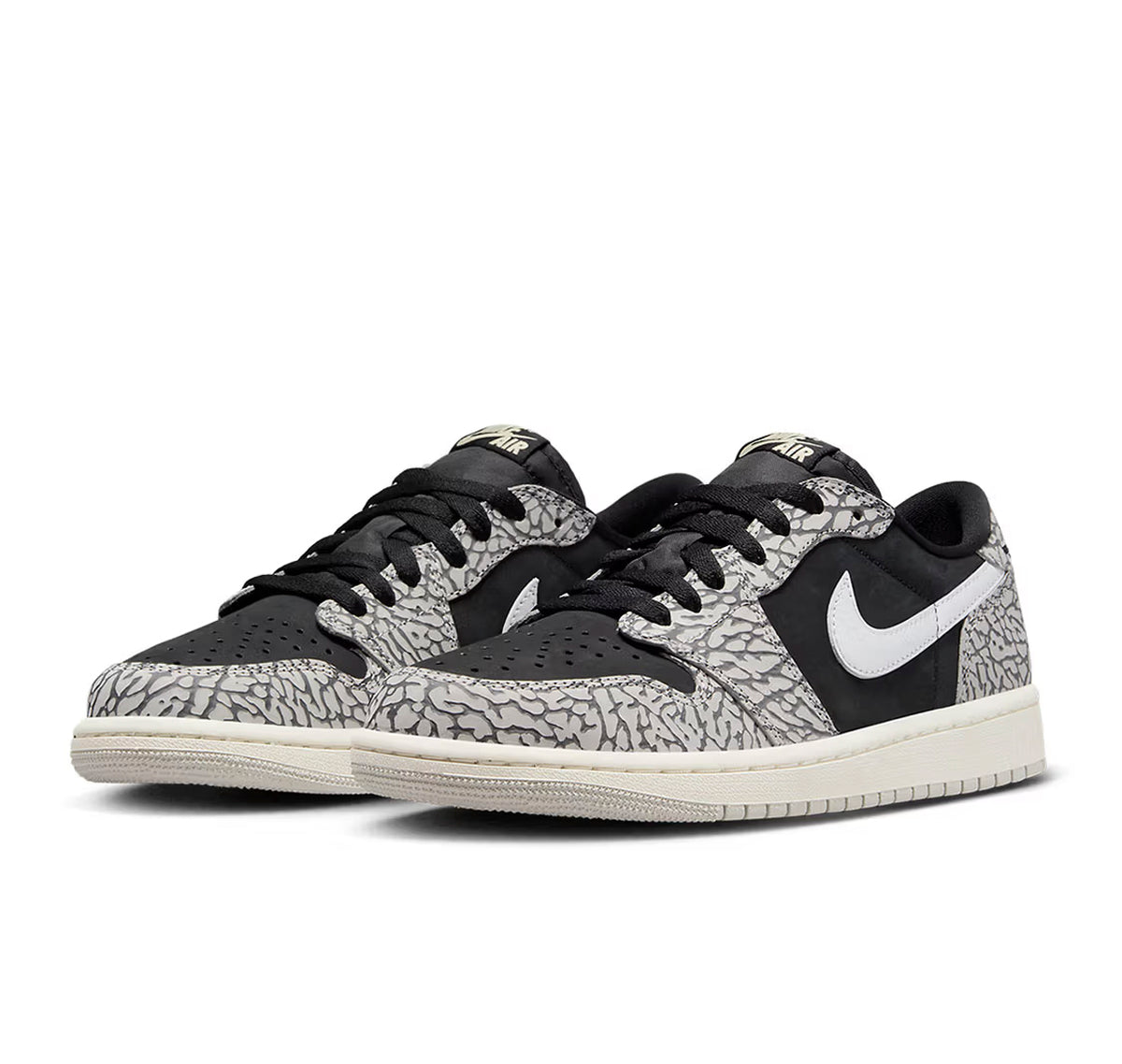 Air Jordan 1 Retro Low "Black Cement"