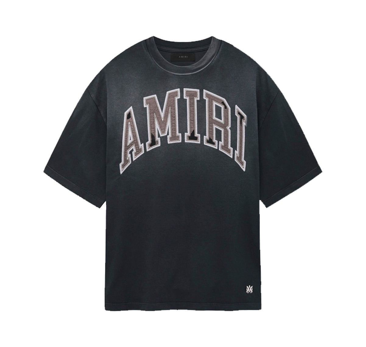 AMIRI Vintage Oversized Tee Cranberry Black