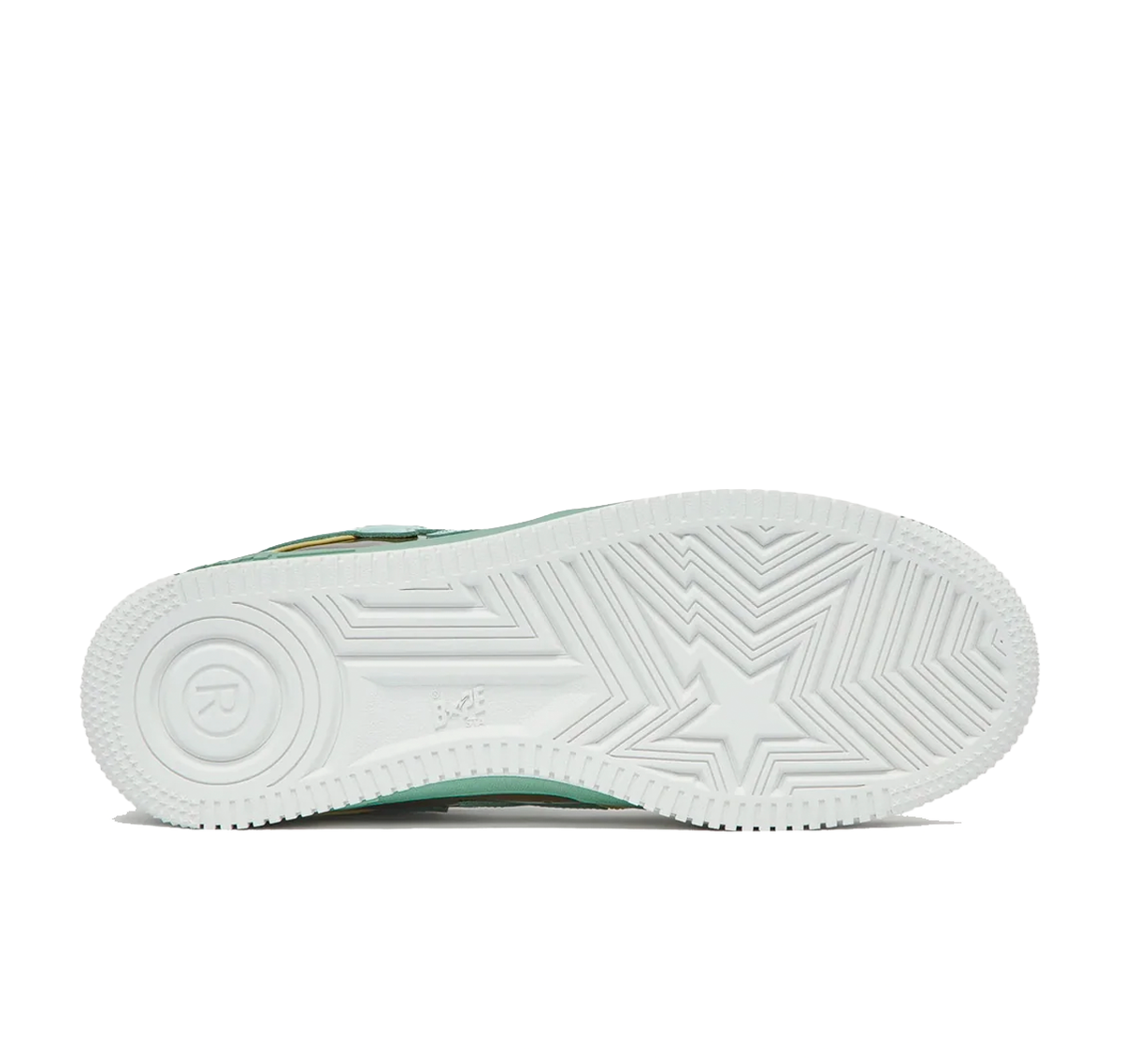 A Bathing Ape Bape Sta "Light Green Yellow"