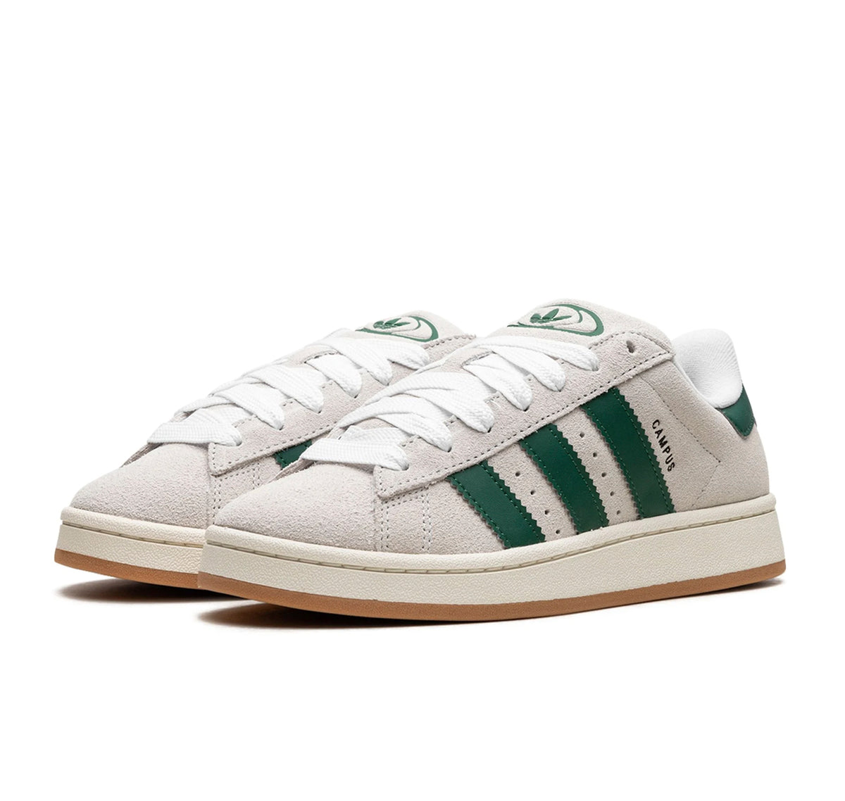 Adidas Campus 00s "Crystal White Dark Green"