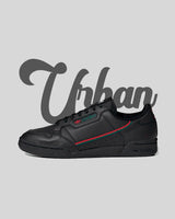 Adidas Continental 80 Black Scarlet Green