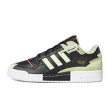 Adidas Forum Exhibit Low "Core Black Almost Lime Magic Lime"