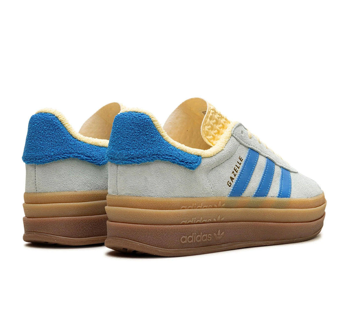 Adidas Gazelle Bold "Almost Blue Yellow"