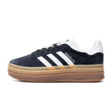 Adidas Gazelle Bold "Black White Gum"
