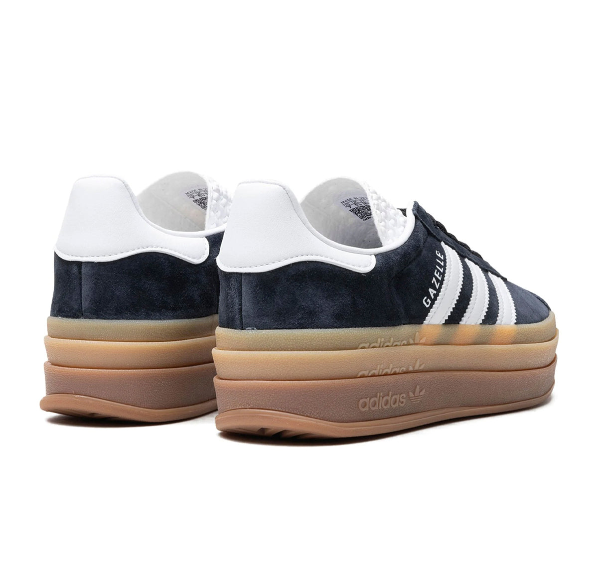Adidas Gazelle Bold "Black White Gum"
