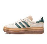 Adidas Gazelle Bold "Magic Beige Collegiate Green"