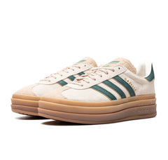 Adidas Gazelle Bold "Magic Beige Collegiate Green"