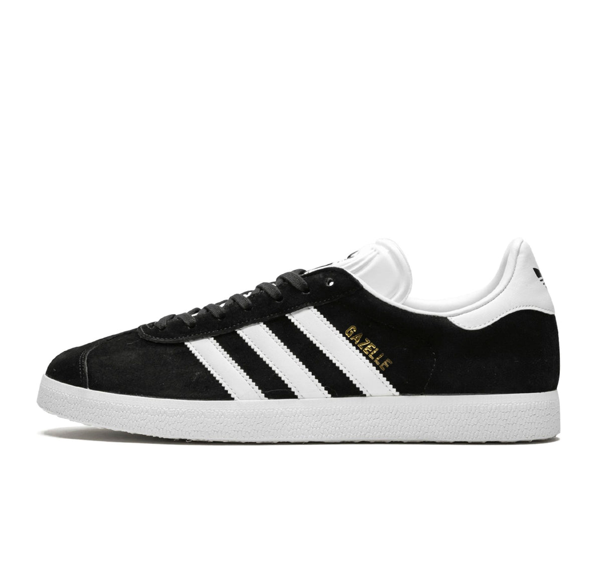 Adidas Gazelle "Core Black Cloud White Gold"