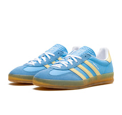Adidas Gazelle Indoor "Semi Blue Burst Almost Yellow"