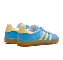 Adidas Gazelle Indoor "Semi Blue Burst Almost Yellow"