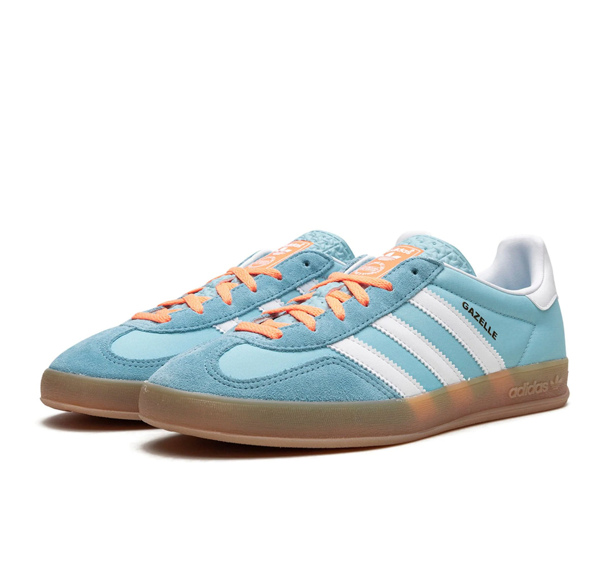 Adidas Gazelle Indoor "Turquoise Orange"