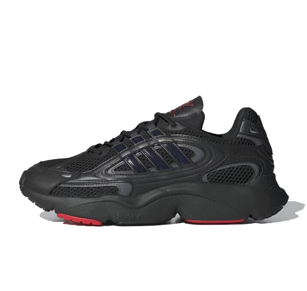 Adidas Ozmillen "Core Black Grey Better Scarlet"