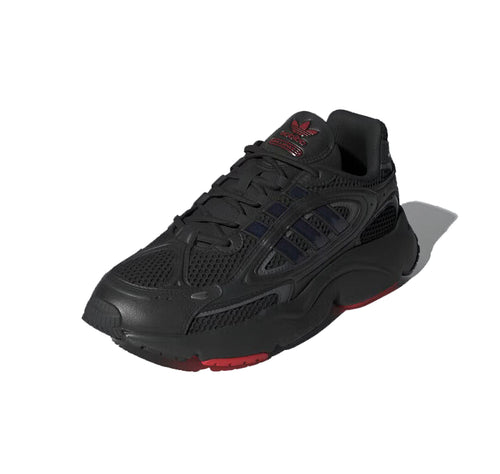 Adidas Ozmillen "Core Black Grey Better Scarlet"