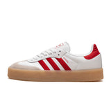 Adidas Sambae "White Better Scarlet Gum"