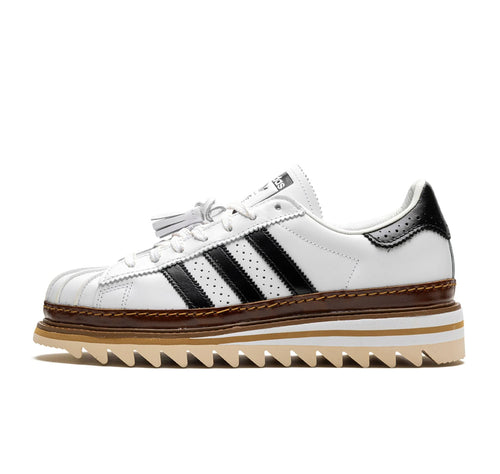 Adidas Superstar "CLOT By Edison Chen White Crystal Sand"