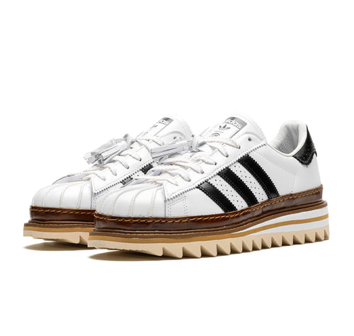 Adidas Superstar "CLOT By Edison Chen White Crystal Sand"
