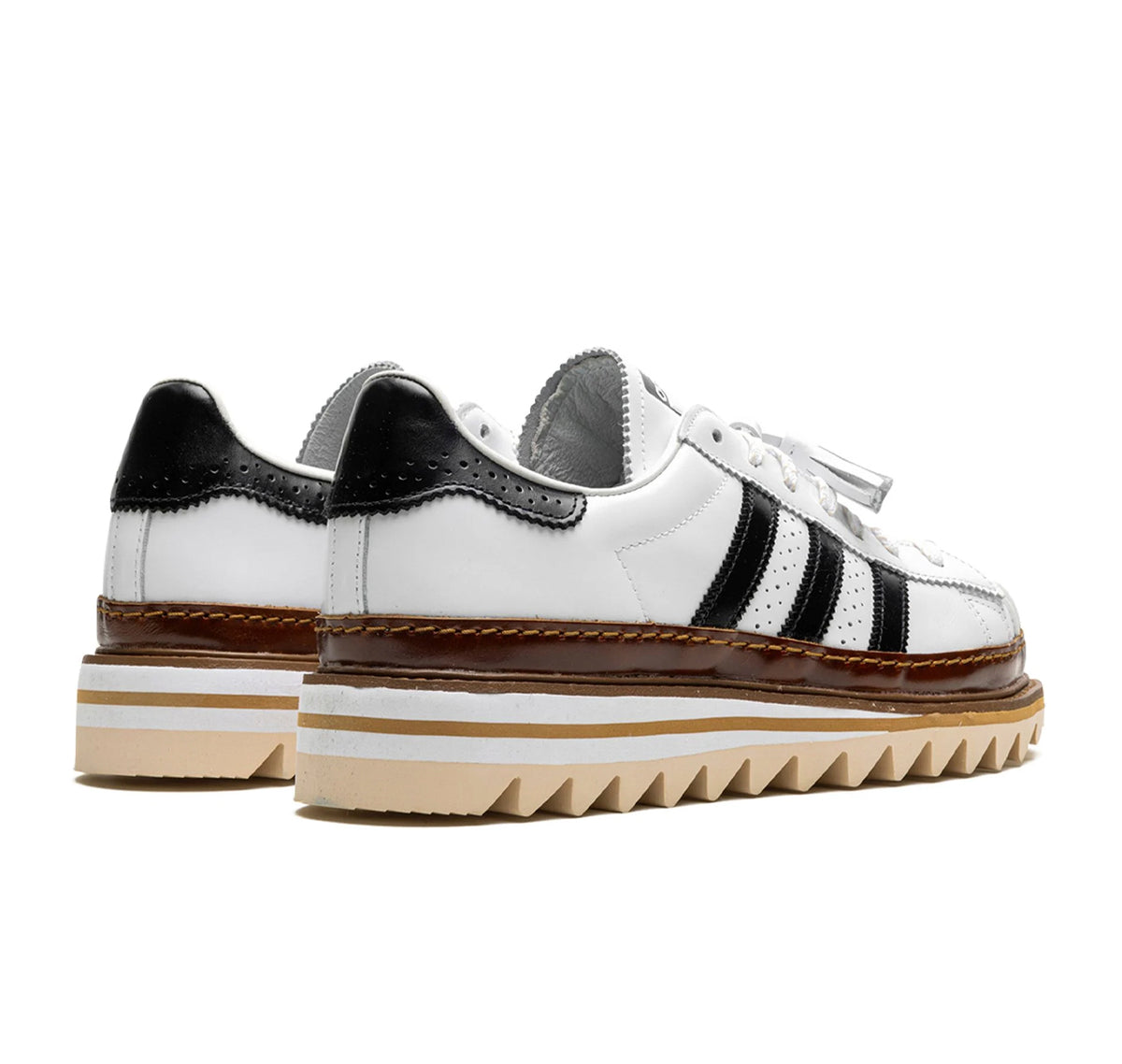 Adidas Superstar "CLOT By Edison Chen White Crystal Sand"