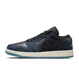 Air Jordan 1 Low "Black Dark Obsidian"