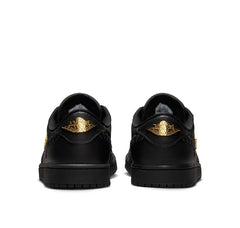 Air Jordan 1 Low "Method of Make Black Metallic Gold"