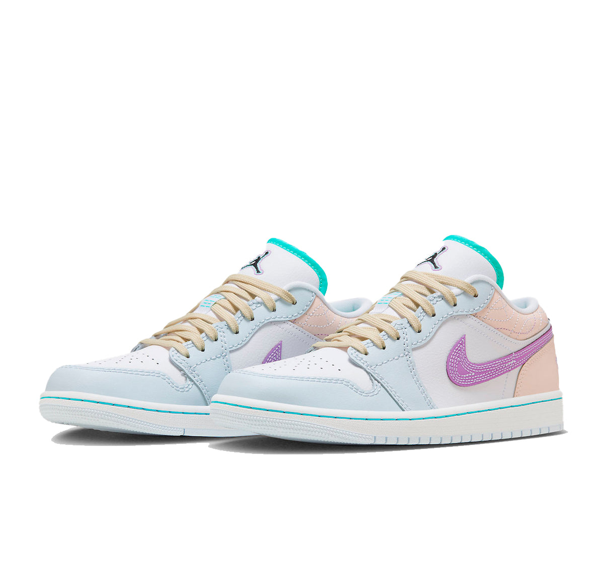 Air Jordan 1 Low "Multi-Color Sashiko"