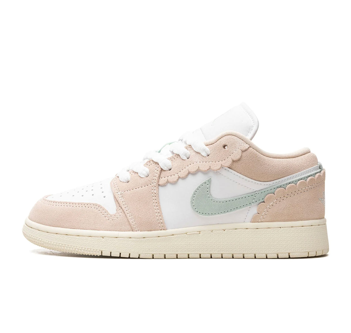 Air Jordan 1 Low "Scalloped Edge Guava Ice"