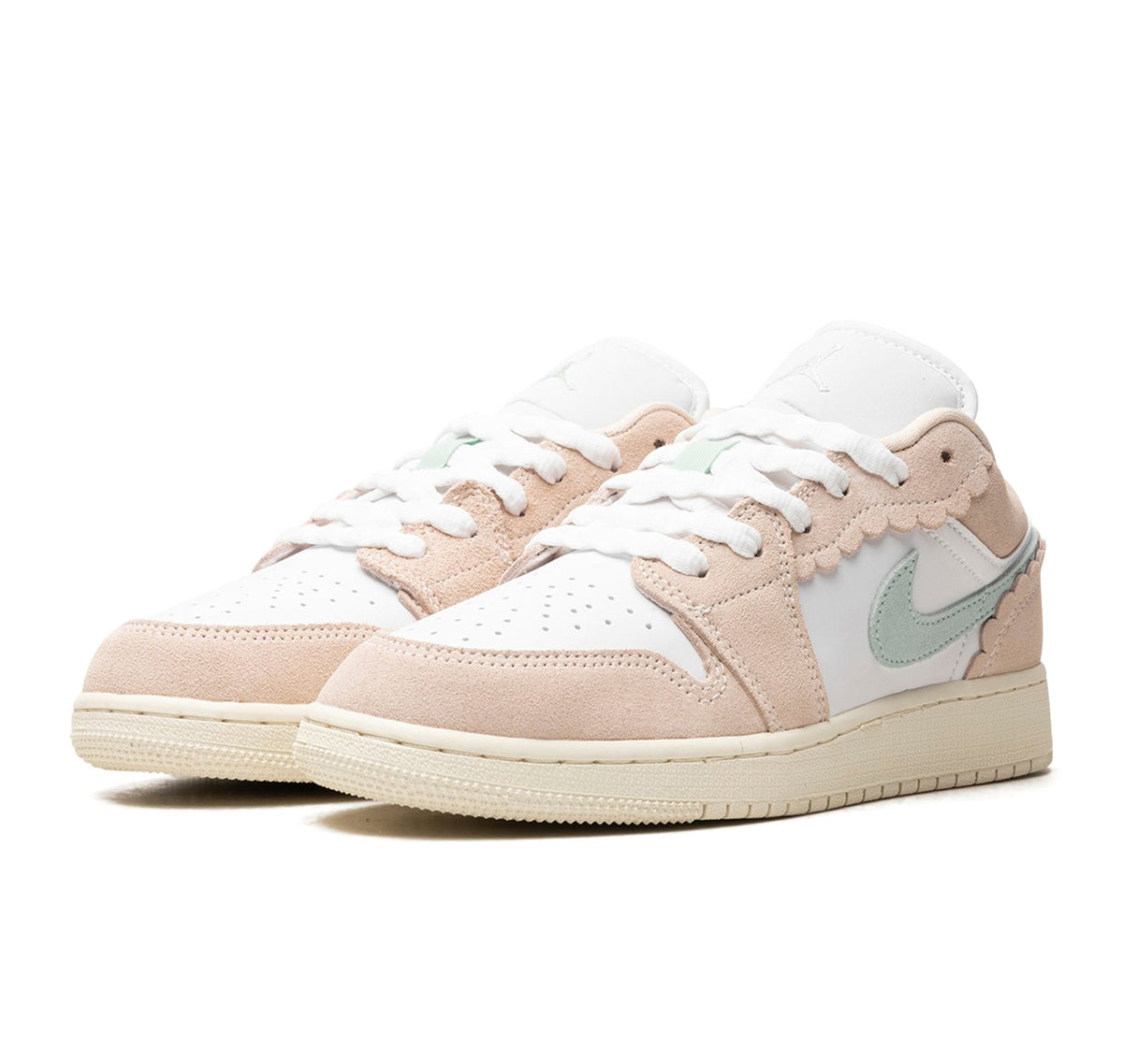 Air Jordan 1 Low "Scalloped Edge Guava Ice"