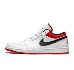Air Jordan 1 Low "White University Red Black"