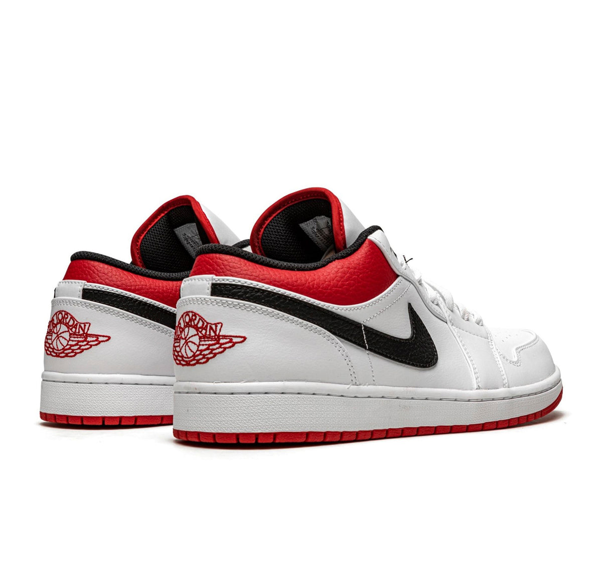 Air Jordan 1 Low "White University Red Black"