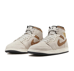 Air Jordan 1 Mid "Brown Elephant"