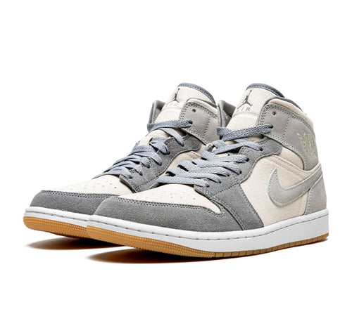 Air Jordan 1 Mid "Coconut Milk Particle Grey"