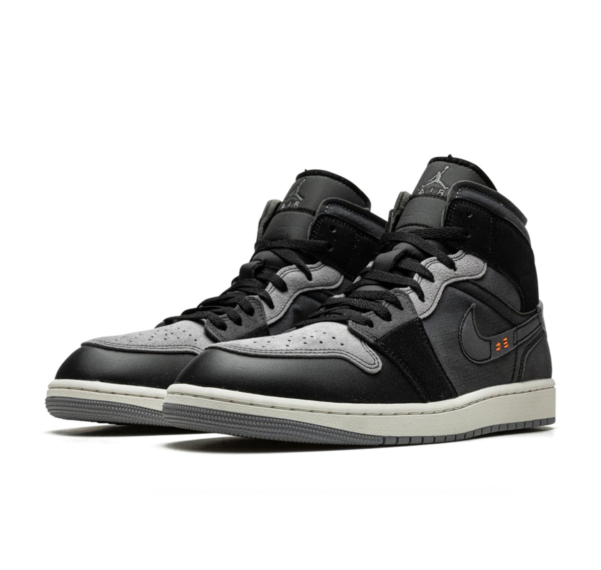 Jordan 1 Mid "Craft Inside Out Black"