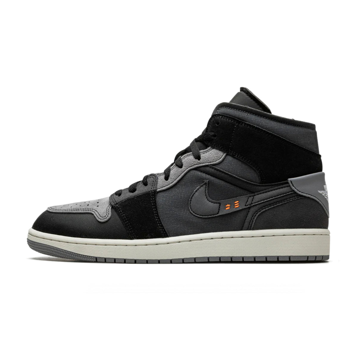 Jordan 1 Mid "Craft Inside Out Black"