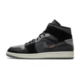 Jordan 1 Mid "Craft Inside Out Black"