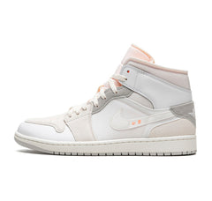 Air Jordan 1 Mid Craft "Inside Out White Grey"