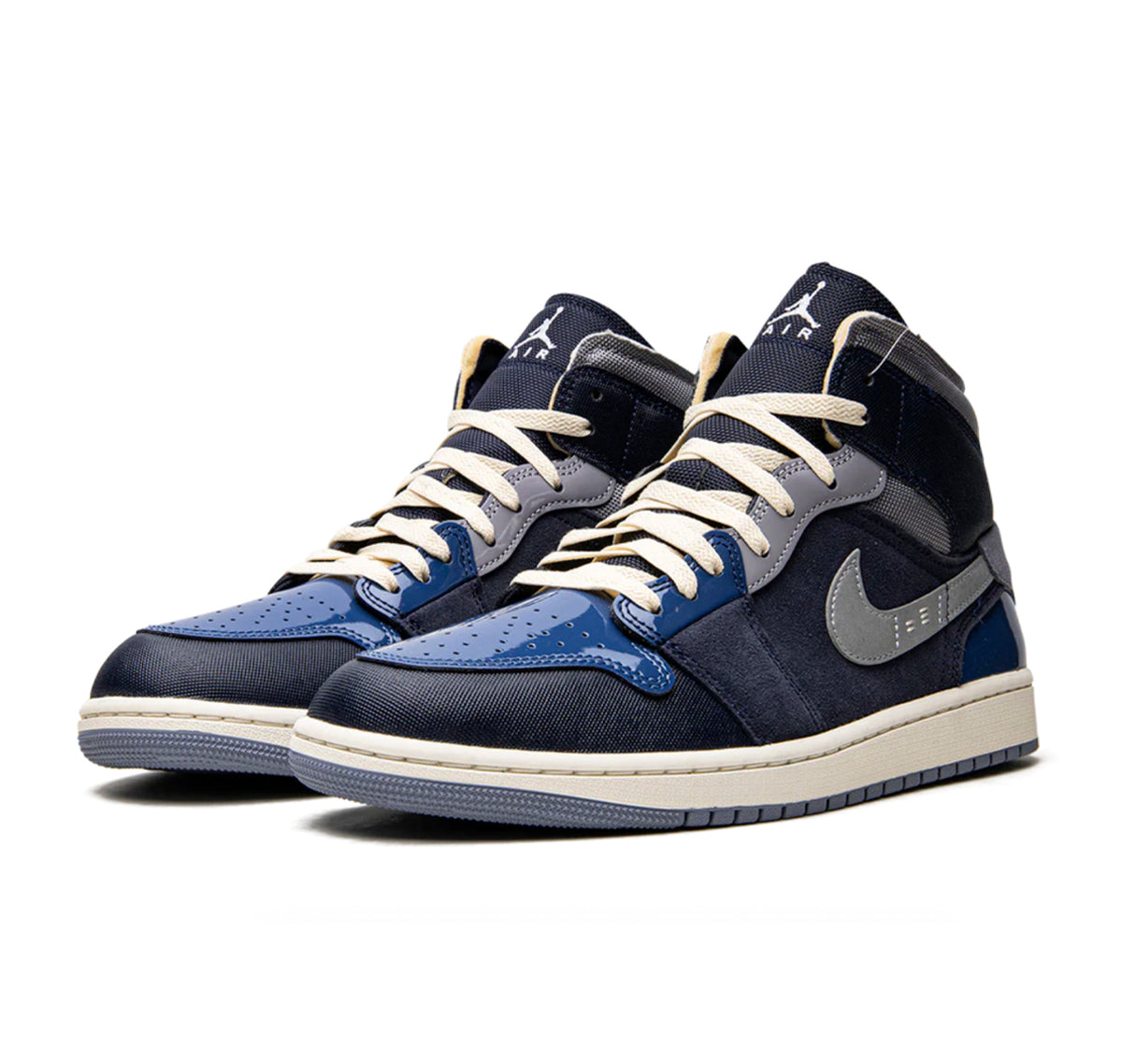 Jordan 1 Mid "Craft Obsidian"