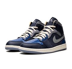 Jordan 1 Mid "Craft Obsidian"