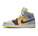 Air Jordan 1 Mid "Fearless Maison Chateau Rouge"
