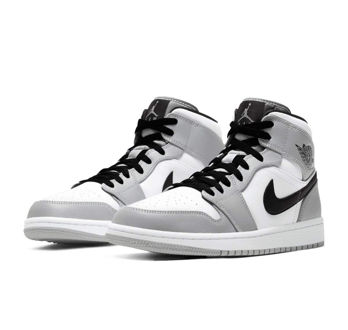 Jordan 1 Mid "Light Smoke Grey"