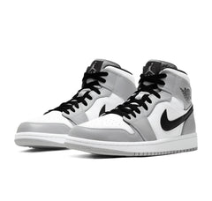 Jordan 1 Mid "Light Smoke Grey"