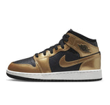 Air Jordan 1 Mid "Metallic Gold Black"