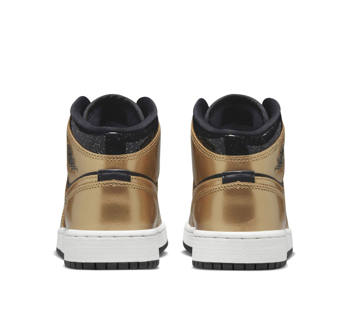 Air Jordan 1 Mid "Metallic Gold Black"