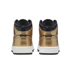 Air Jordan 1 Mid "Metallic Gold Black"