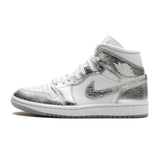 Air Jordan 1 Mid "Metallic Silver"