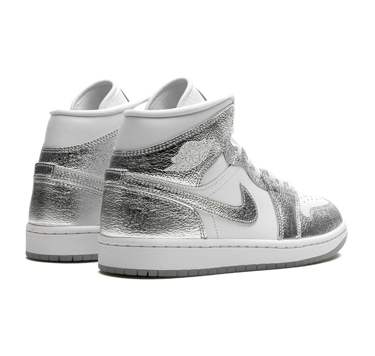 Air Jordan 1 Mid "Metallic Silver"