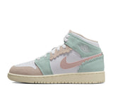 Air Jordan 1 Mid Pink Oxford