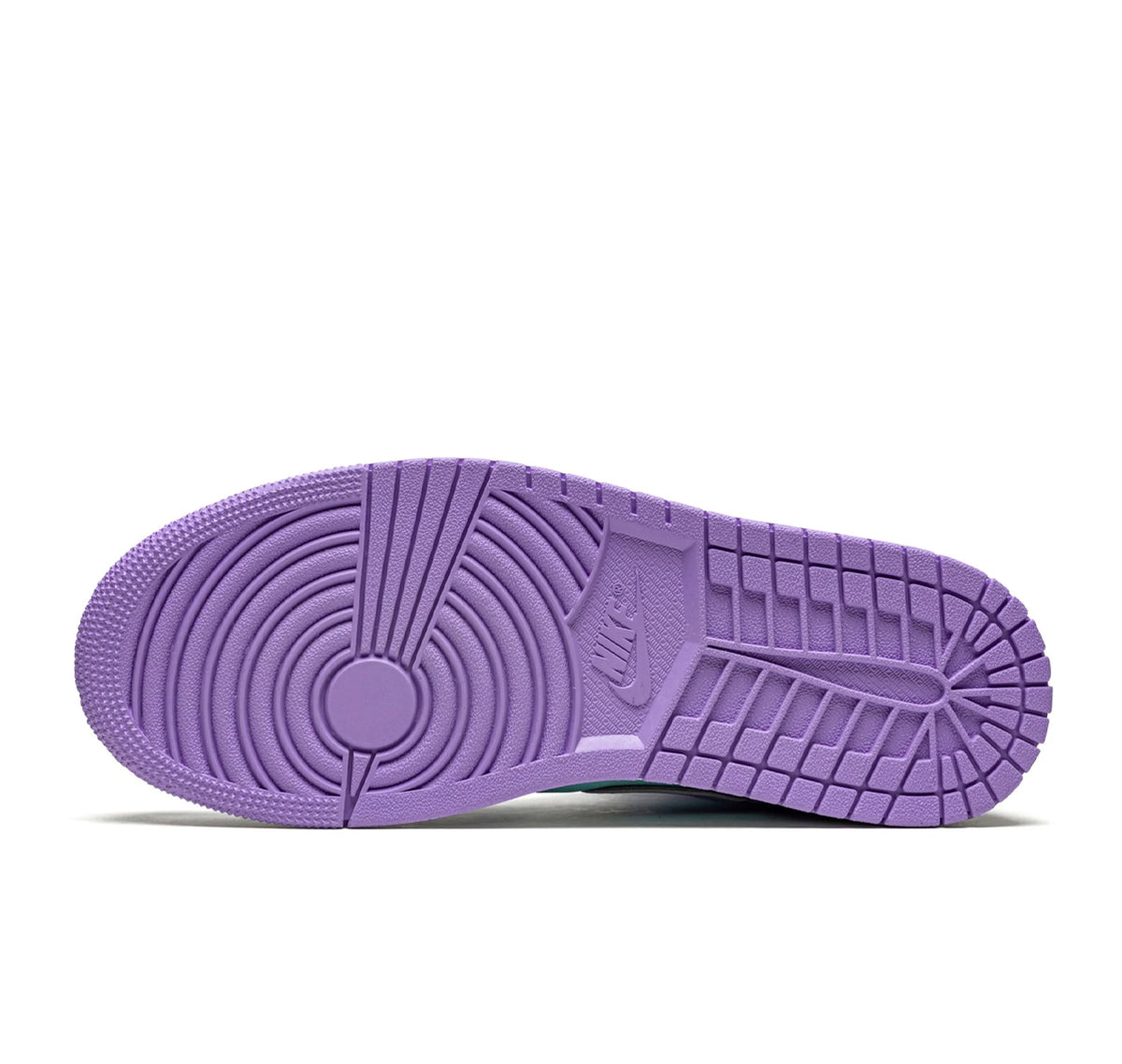 Jordan 1 Mid Purple Aqua