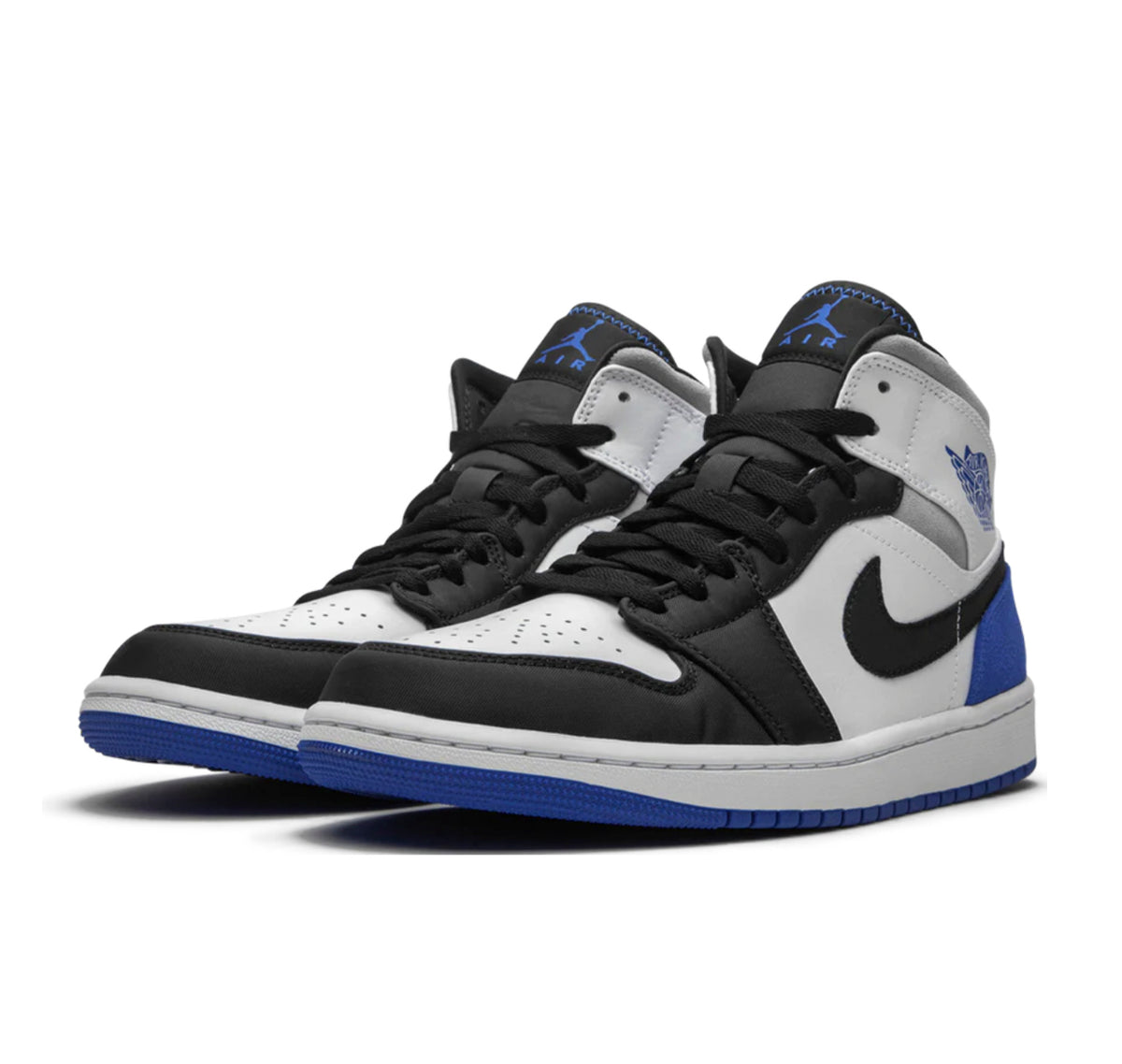 Air Jordan 1 Mid Royal Black Toe